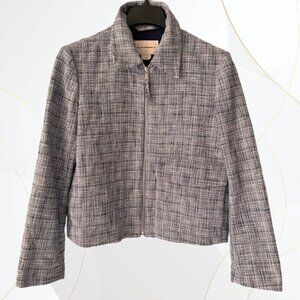 Club Monaco Cropped Tweed Jacket